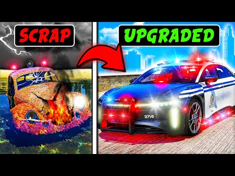 ABANDONED Police Car gets EXTREME Upgrade in GTA 5!