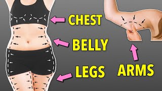 Arms + Chest + Belly + Legs: Full Body Fat Burn Workout