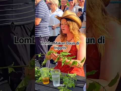 Lomba Makan Daun di Inggris ?!