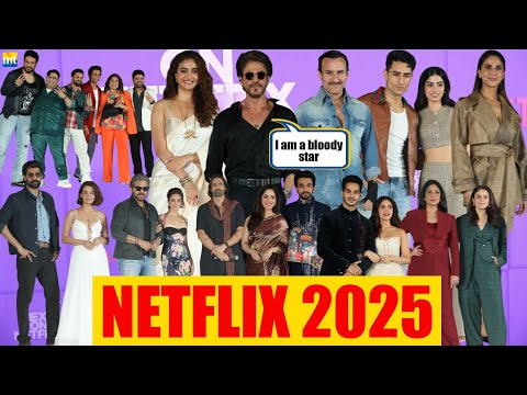 NETFLIX 2025 | Shah Rukh Khan, Saif Ali Khan In Jewel Thief, TGIKS S3, Ibrahim-Khushi, Delhi Crime 3