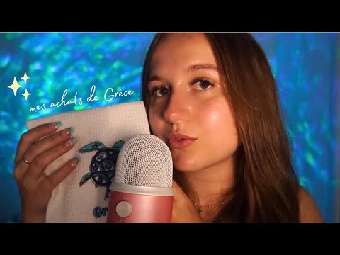 ASMR | BIG haul de Grèce 🇬🇷
