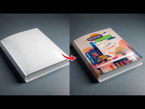 How Make Book Cover Mockup in Photoshop  tutorial for beginners