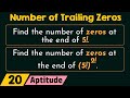 Trailing Zeros in Factorials