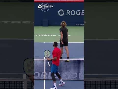 Nick Kyrgios INSANE Reflexes Vs Alexander Zverev 🤯