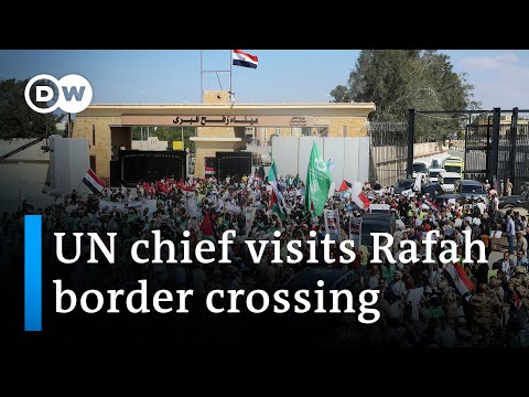 UN Secretary-General Antonio Guterres calls for aid deliveries to begin | DW News