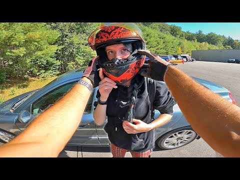 This Girl Came On A Motorcycle Date