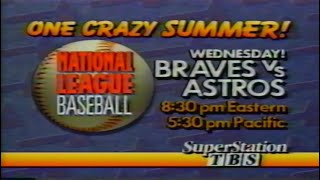 April 20, 1988 Braves at Astros SuperStation TBS Promo