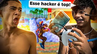 BRUTINHO SURTA AO VER UM HACK DE 40 MIL REAIS NO FREE FIRE