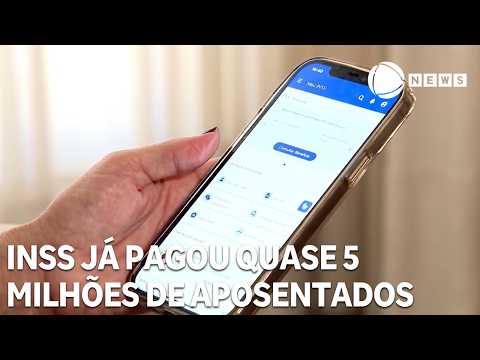 INSS já pagou quase 5 milhões de aposentados em um ano