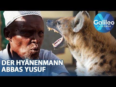 Der Hyänenmann: Abbas Yusuf lebt von klein auf mit den wilden Tieren!