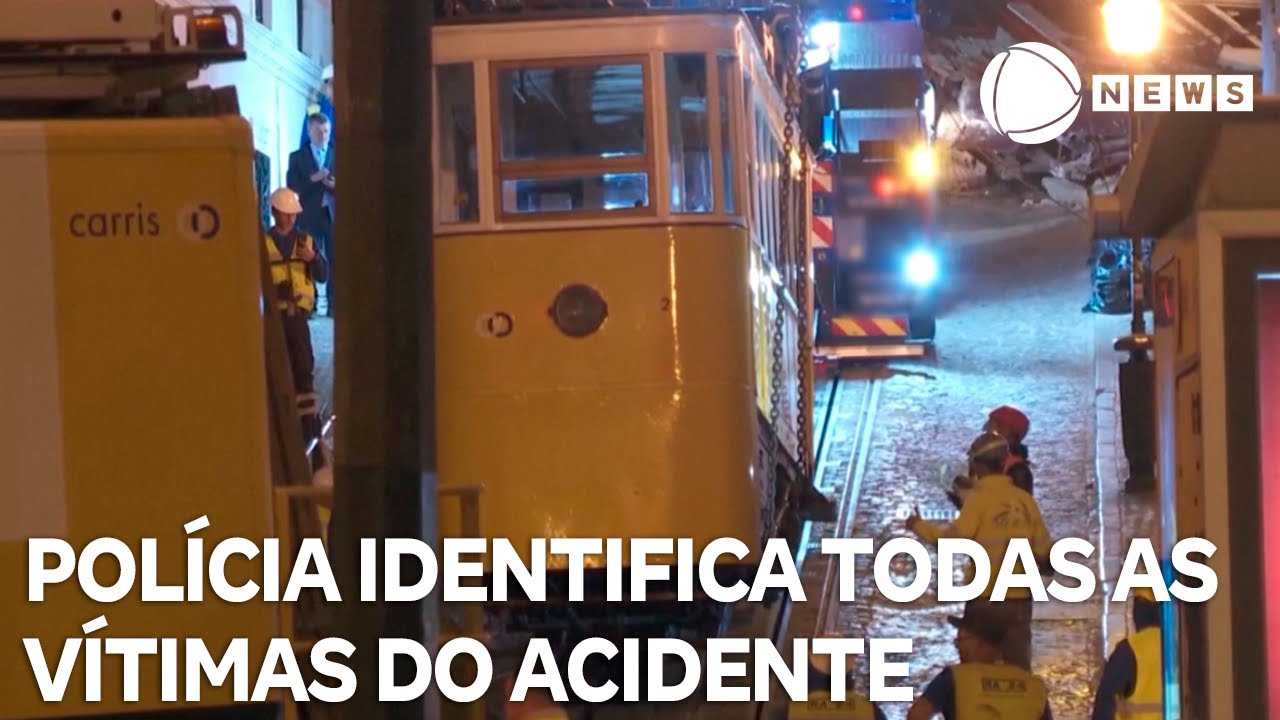 Polícia identifica todas as vítimas do acidente em Lisboa