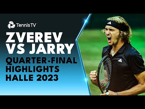 ENTERTAINING Alexander Zverev vs Nicolas Jarry Highlights | Halle 2023