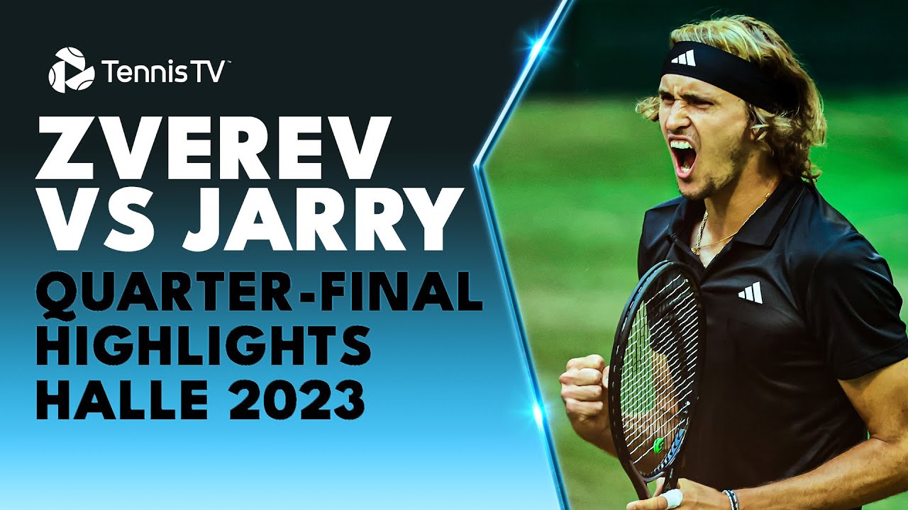 ENTERTAINING Alexander Zverev vs Nicolas Jarry Highlights | Halle 2023