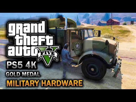 GTA 5 PS5 - Mission #43 - Military Hardware [Gold Medal Guide - 4K 60fps] #gta #gta5 #gaming #gta6