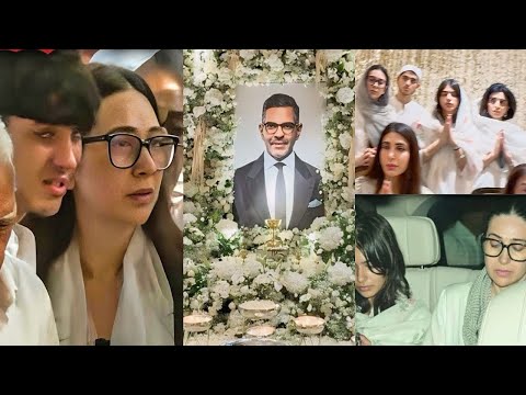 At Sunjay Kapur Prayer Meet Karisma Kapoor Breaks Down in Tears