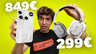 NOTHING FINALMENTE SFIDA APPLE E SAMSUNG? Nuovo Phone (3) e Headphone (1)