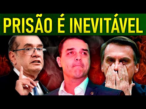 B0MBA de Gilmar Mendes pega FLÁVIO B0LSONARO em cheio!! PF FOI ACIONADA e pegou PROVA-CHAVE!!!