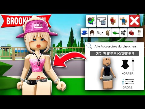 SO bekommst du 3D PUPPEN KÖRPER in Brookhaven! (Roblox)