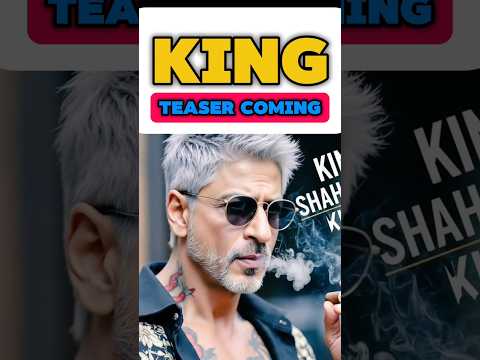 โSRKโs KING Teaser Will Break The Internet on 2nd Nov!โ๐#shorts #srk #kingmovie #kingteaser #dunki