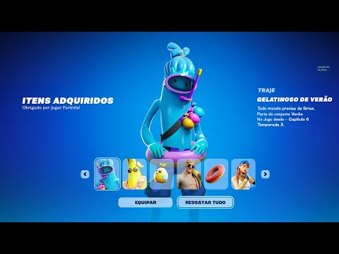 LIBERADO! SKINS GRÁTIS do EVENTO DE VERÃO QUE VOCÊ PODE PEGAR AGORA no FORTNITE!
