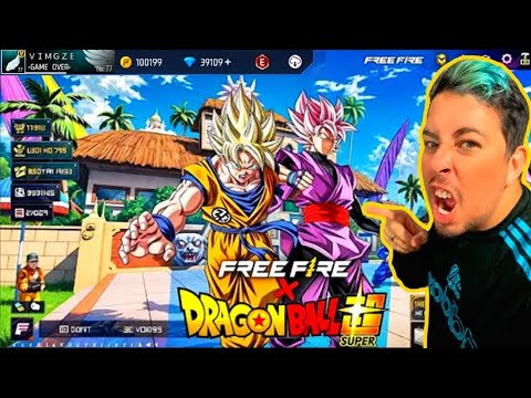 💙VIMGZERA ao VIVO💙 FREE FIRE x DRAGON BALL 💙 RANQUEADA e CS 💙 LIVE ON 💙