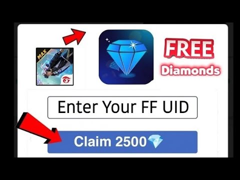 Claim 2500 💎 Diamonds Instant 2025 New Offer  🔥 | how to get free diamonds in free fire max