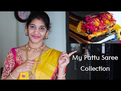 కొన్ని ముచ్చట్లతో నా దగ్గర ఉన్న పట్టు చీరలు చూద్దాం రండి | My Pattu Saree Collection In Telugu