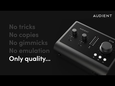 No gimmicks, only quality | Audient iD MKII Audio Interfaces