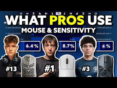 What Mouse & Sensitivity Fortnite Pros Use 2025 (NA)