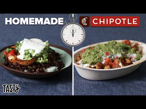 Can I Make A Chipotle Burrito Bowl Faster Than Delivery" ? Tasty