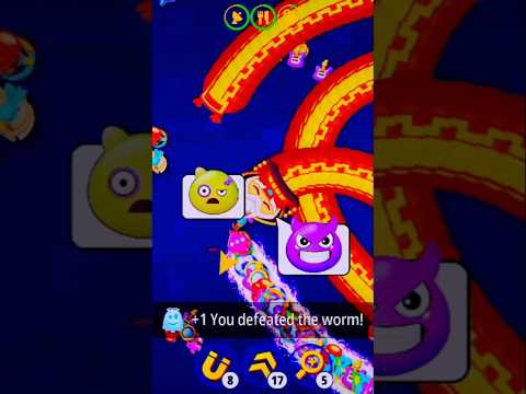 #wormszone #trending #cacingbesar #shortshindi #gaming
