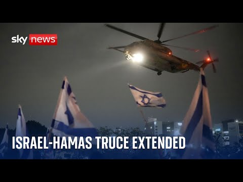 Israel-Hamas war: 11 Israeli hostages released as truce extended