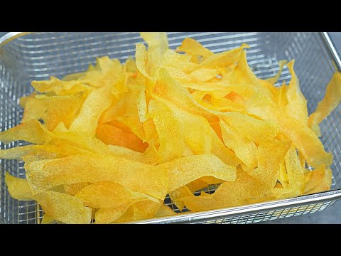 Amazing Potato Recipes!! Potato Chip ! Easy and delicious Potato Snack ! Just 1 Potato