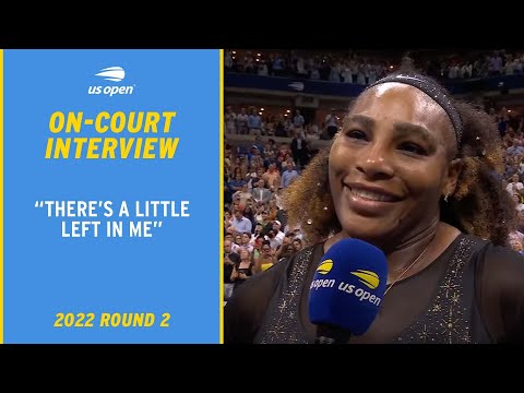 Serena Williams On-Court Interview | 2022 US Open