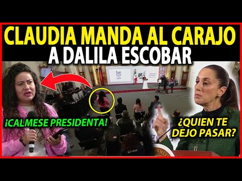 ¡REGRESO LA L0CA! CLAUDIA EXPL0TA CON REPORTERA DEL PRIAN TRAS CRITICAR A AMLO, ESTO PASO