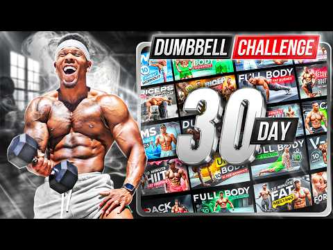 30 Day Dumbbell Workout Challenge