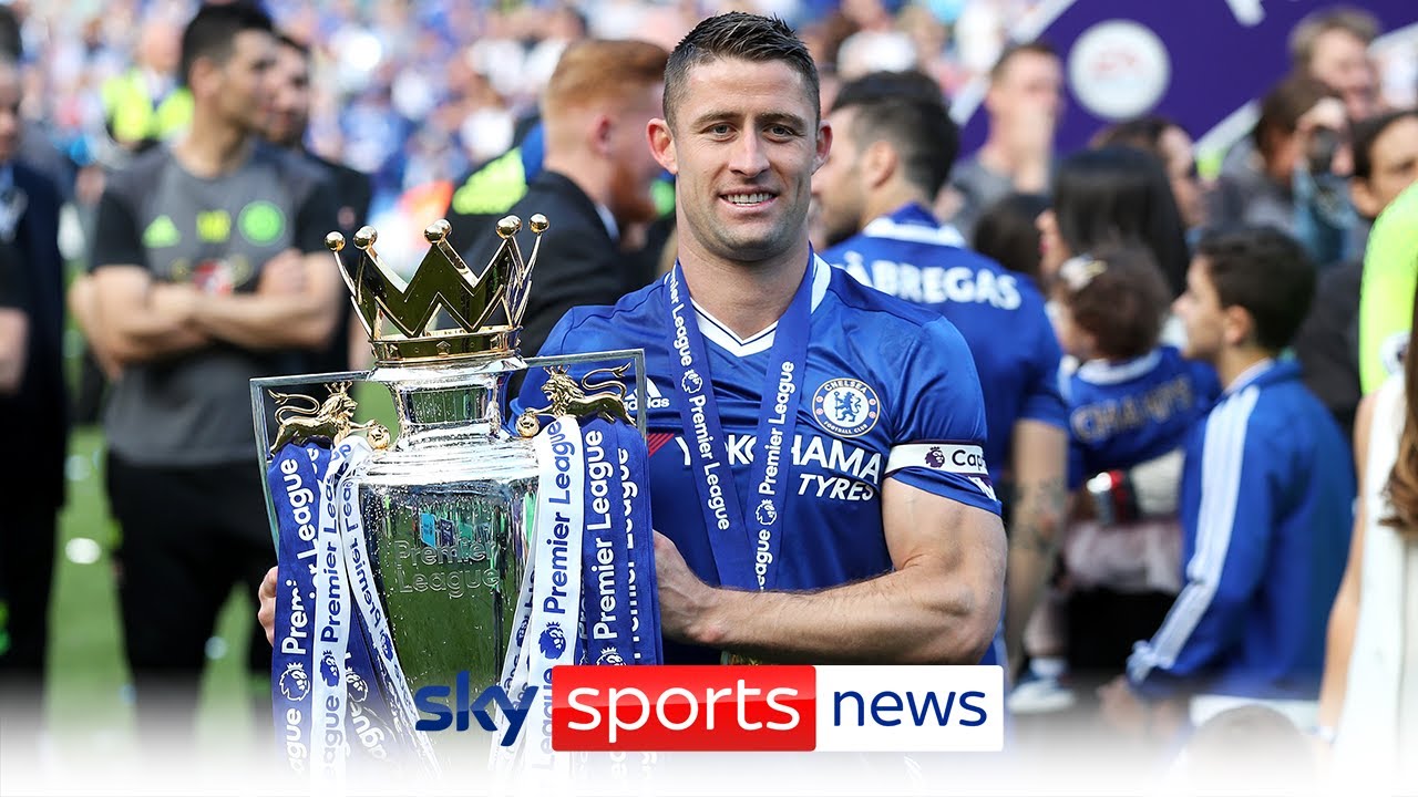 Former Chelsea and England defender Gary Cahill announces his retirement from football