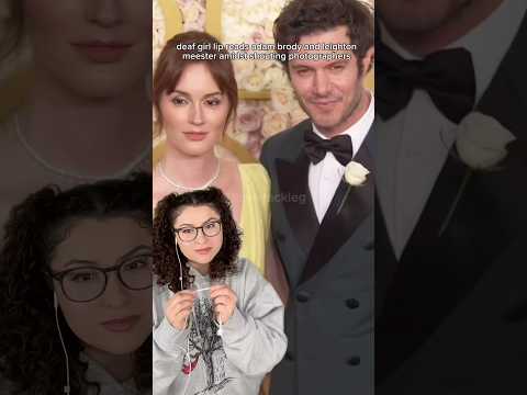 a fair comparison tbh #adambrody #leightonmeester #goldenglobes #lipreading #lipreadinggirl