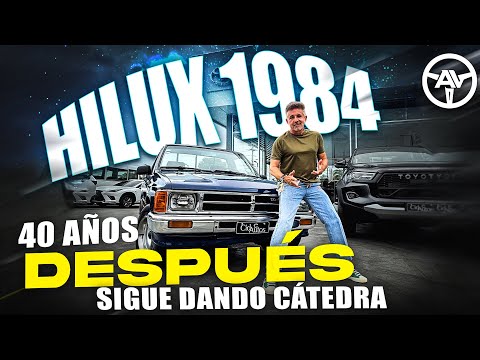 Toyota Hilux 1984 • 40 Años Después Sigue Dando Cátedra • Es Más Dura Que Tu SUV Nuevo