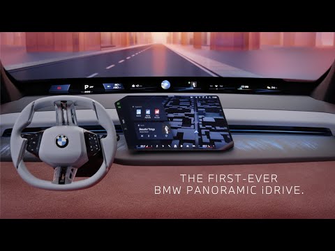 The First Ever BMW Panoramic iDrive