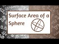 Calculating Surface Area of a Sphere