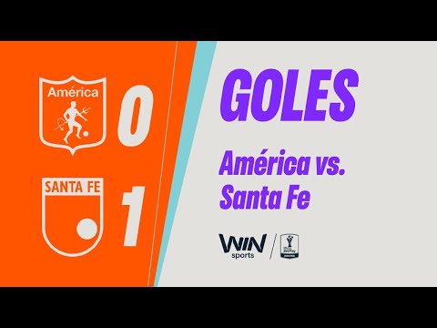 América vs. Santa Fe (goles) | Liga Femenina BetPlay Dimayor 2025 | Fecha 16