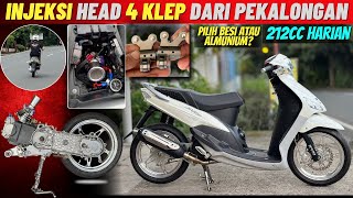 BORE UP & STROKE UP MIO 4 KLEP INJEKSI DARI PEKALONGAN