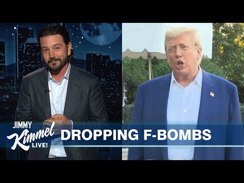 Guest Host Diego Luna on Trump Lashing Out at Iran and Israel & Diego's First Review from Fox News