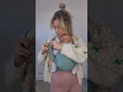 The Best Baby Sling? Izmi Breeze Baby Wrap! Leave it on, pop them in โ
๏ธ IzmiBaby.com