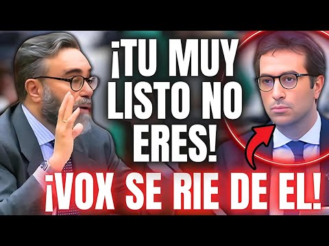 😂¡Diputado de VOX PROVOCA ATAQUE de RISA en el CONGRESO 👉 ¡Mira CÓMO LLAMÓ al MINISTRO de SÁNCHEZ!