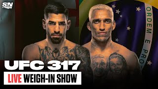 LIVE UFC 317 Weigh-In Show | Exclusive Fighter Interviews & Analysis