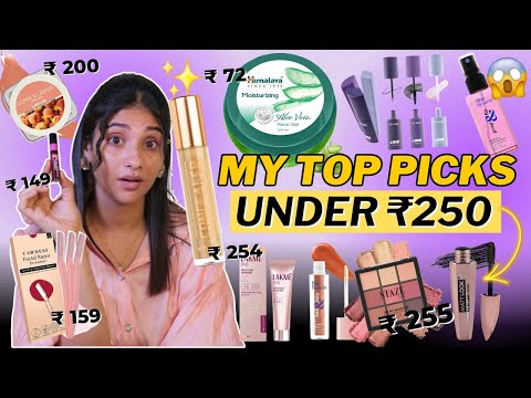 These Cheap Makeup Products SHOCKED Me 😳 | Under ₹250!" || I blindly picked up 🔝