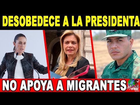 SABADAZO! GOBER DA LA ESPALDA A MIGRANTES. CLAUDIA ACTIVA ALERTA