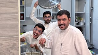 سنابات ضاري الفلاح | تحمسوا وكلوا العشاء قبل يخلص😭😂😂😂' 